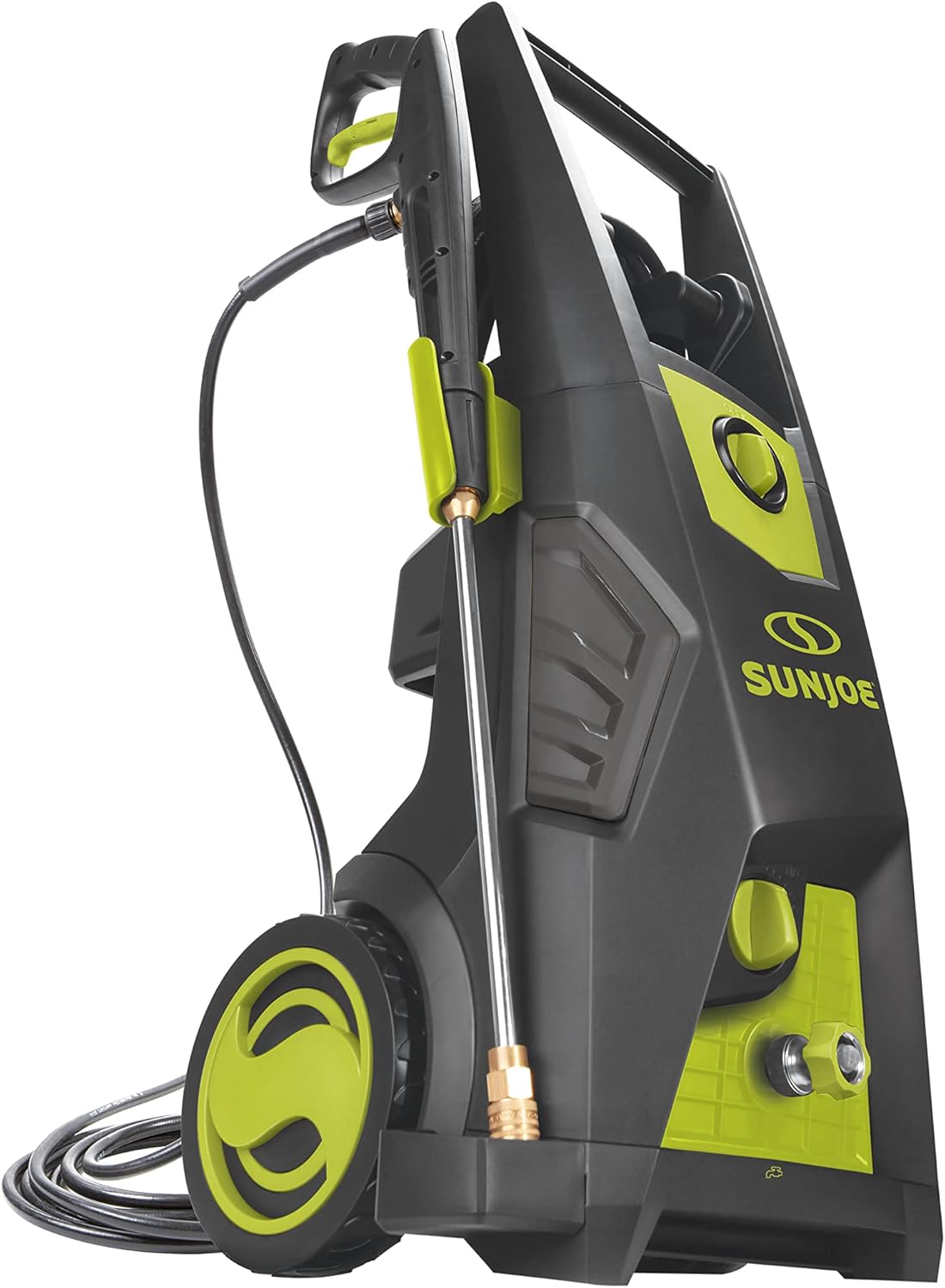 Sun Joe SPX3550 Max Brushless Induction Electric Pressure Washer w/ 5-Quick Connect Nozzles, Detergent Tank, Cleans Cars, Patios, Decks, Sidewalks & More