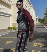 TOLOER Men's Activewear Full Zip Warm Tracksuit Sports Set Casual Sweat Suit