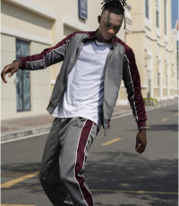TOLOER Men's Activewear Full Zip Warm Tracksuit Sports Set Casual Sweat Suit