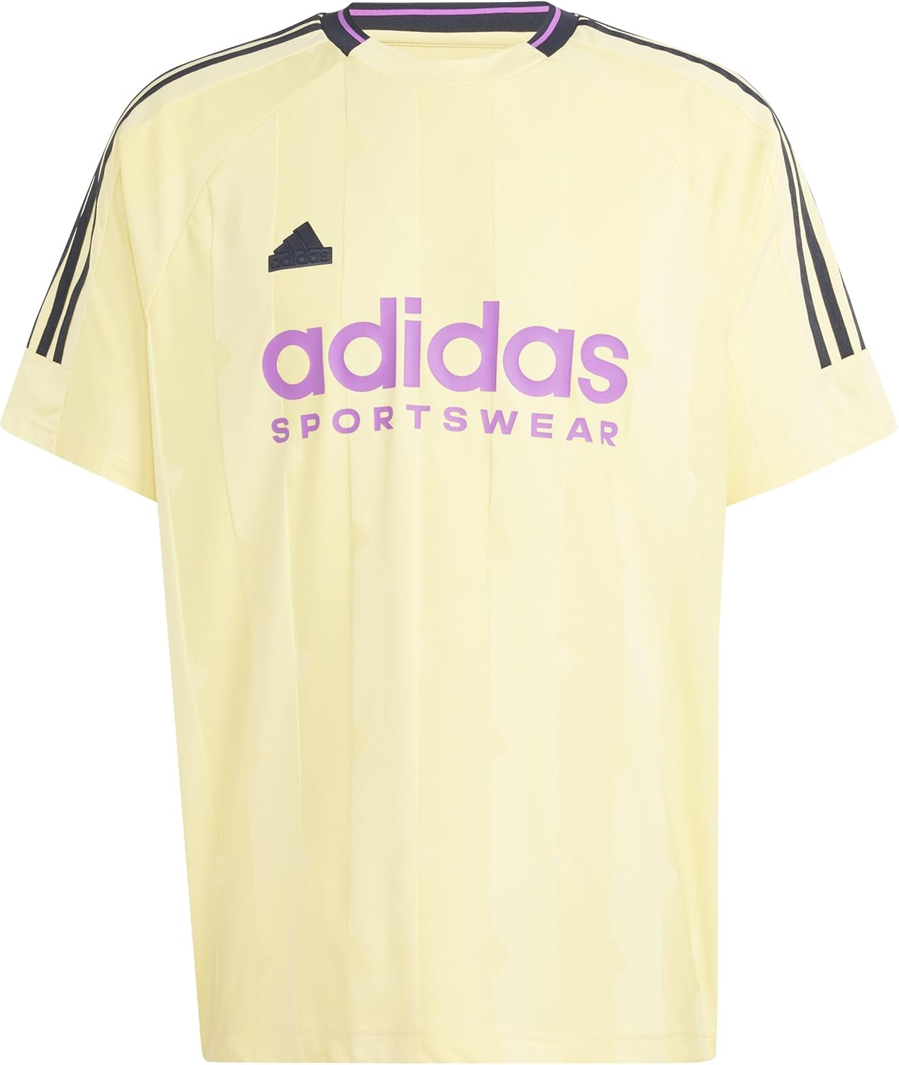 adidas Men's House of Tiro Jacquard Jersey Large Almost Yellow