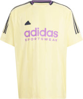 adidas Men's House of Tiro Jacquard Jersey Large Almost Yellow