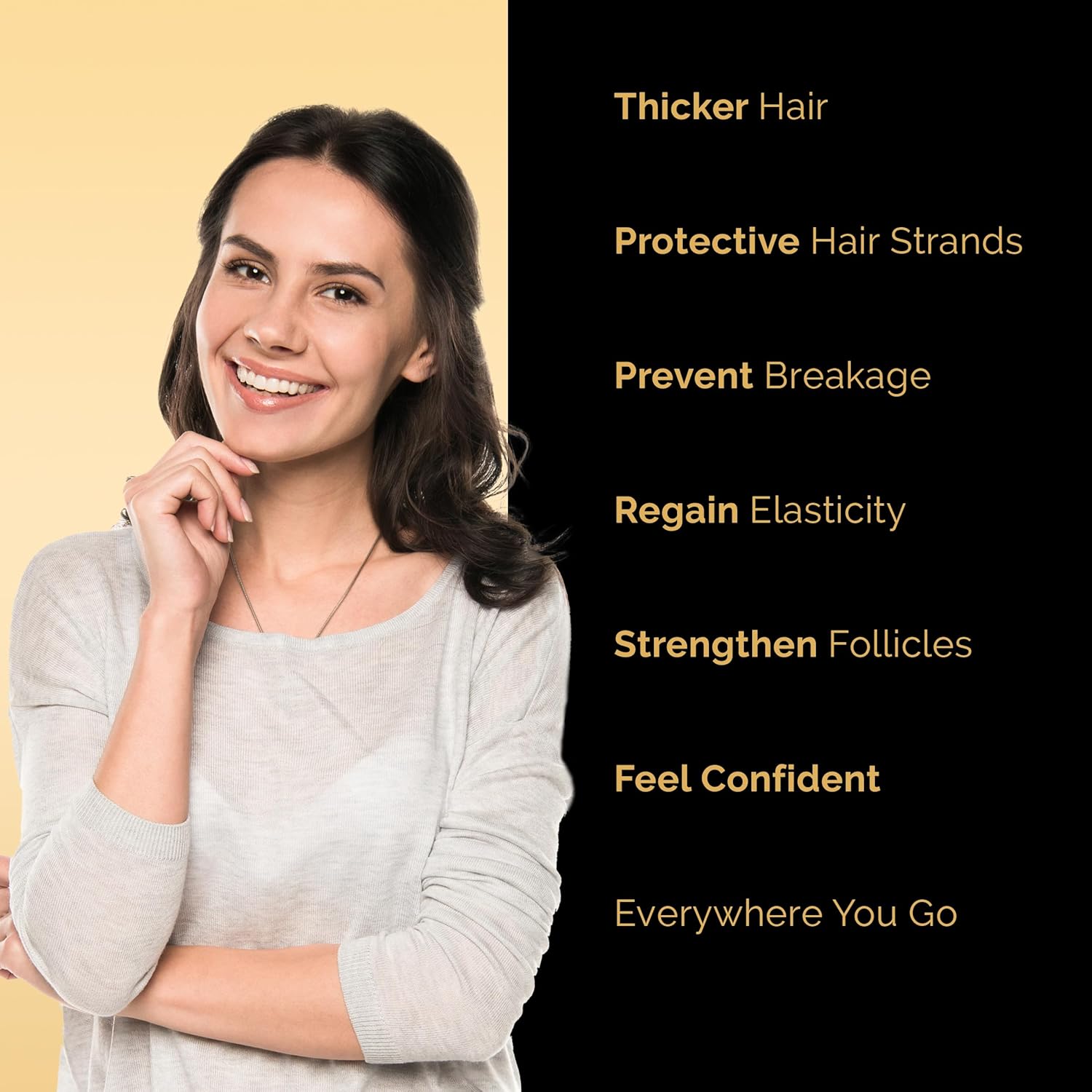 Hair Growth Serum 1.7 fl oz - Anti-Thinning Hair Regrowth - Hair Loss Treatments for Women and Men made with Biotin, Caffeine, Menthol, Niacinamide - Hair Plush by Ultrax Labs 1.7 Fl Oz (Pack of 1)