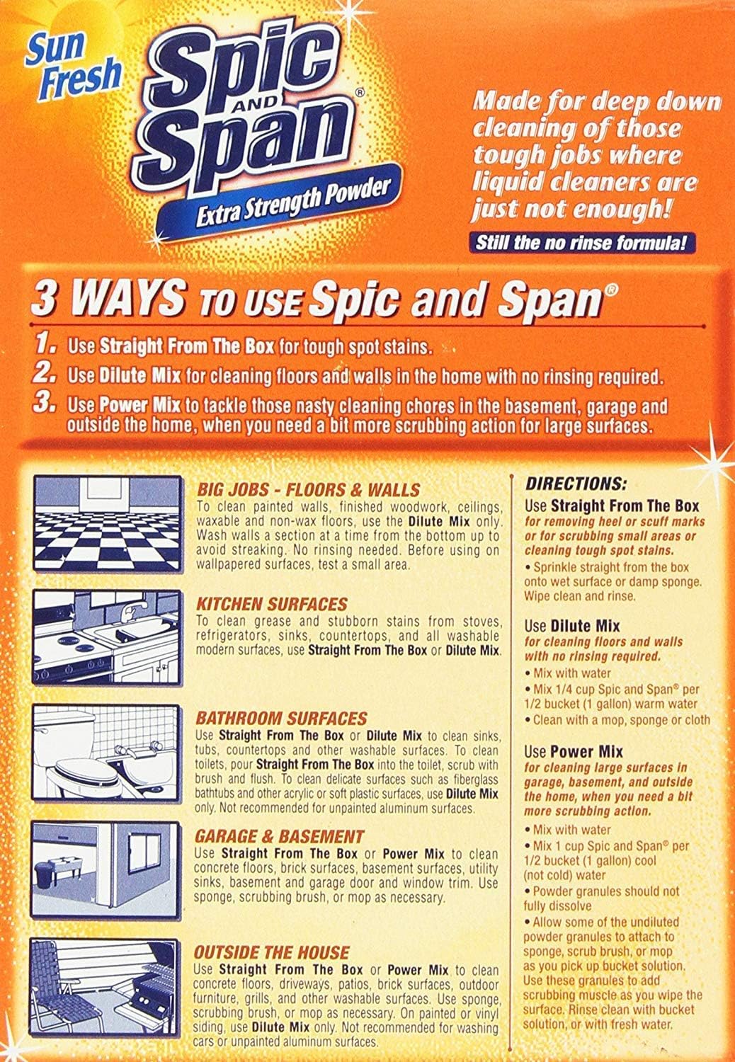 SPIC&SPAN POWDER 27OZ