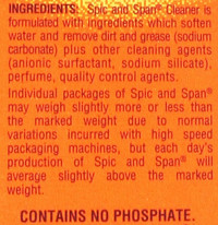 SPIC&SPAN POWDER 27OZ