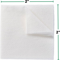 Curad SoothePlus Gauze Pads with Arm & Hammer Baking Soda, 2