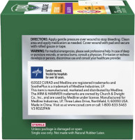 Curad SoothePlus Gauze Pads with Arm & Hammer Baking Soda, 2