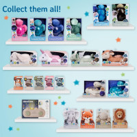 Cloud b Ocean Projector Nightlight with White Noise Soothing Sounds | Adjustable Settings and Auto-Shutoff | Tranquil Turtle - Aqua