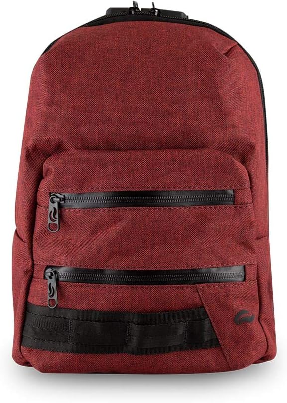 Skunk Mini Backpack- Smell Proof (Burgundy)
