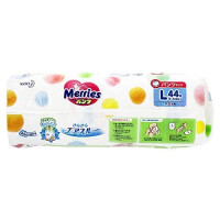 KAO Diapers Merries Sarasara Air Through Pants L-Size ( 9~14kg) 44sheets, Parallel Import Product, Made in Japan