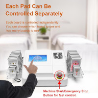 Body Shaper Weight Loss Cellulite Removal Laser Slimming Beauty Machine Elitzia ETMS (12+4)