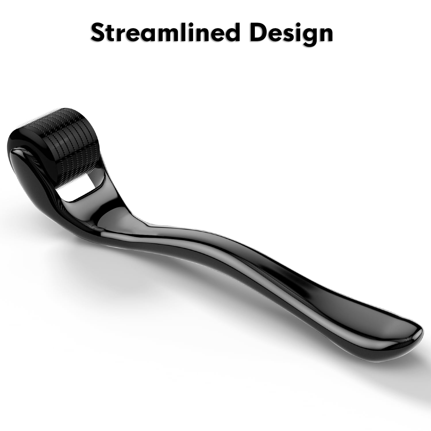 540 Titanium Derma Roller For Face Hair Beard，Scalp Derma Roller ，Beard Microneedle Roller，Personal Use Microneedling Roller Microdermabrasion Cosmetic Beauty Instrument Self-Care Gifts For Men Women #0.3