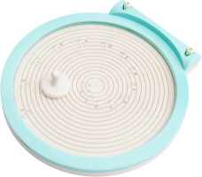 We R Memory Keepers Circle Spin & Trim Tool, Includes Circle Maker Tool & Two Replacement Blades, Rotates 360 Degrees,1 Inch to 8 Inch Circles