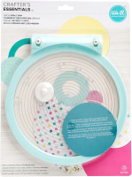 We R Memory Keepers Circle Spin & Trim Tool, Includes Circle Maker Tool & Two Replacement Blades, Rotates 360 Degrees,1 Inch to 8 Inch Circles