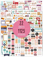 Aesthetic Monthly Planner Stickers - 1100+ Beautiful Design Accessories Enhance and Streamline Your Planner, Journal and Calendar
