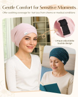 YANIBEST Hair Cover Bonnet Satin Sleep Cap - Adjustable Stay on Silk Lined Slouchy Beanie for Night Sleeping Surgical Hats Pure Black Large Aa-pure Black