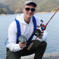 Sougayilang Baitcasting Reels, 8:1 Gear Ratio Fishing Reel with Magnetic Braking System Casting Reel, 9 + 1 Ball Bearings Super Smooth Anti-Corrosion Baitcaster Reel Black