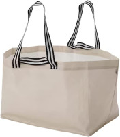 I-K-E-A GoRSNYGG Shopping Storage Bag Large Light Beige polypropylene 22 1/2x14 1/2x15 ¼ ''/2401 oz