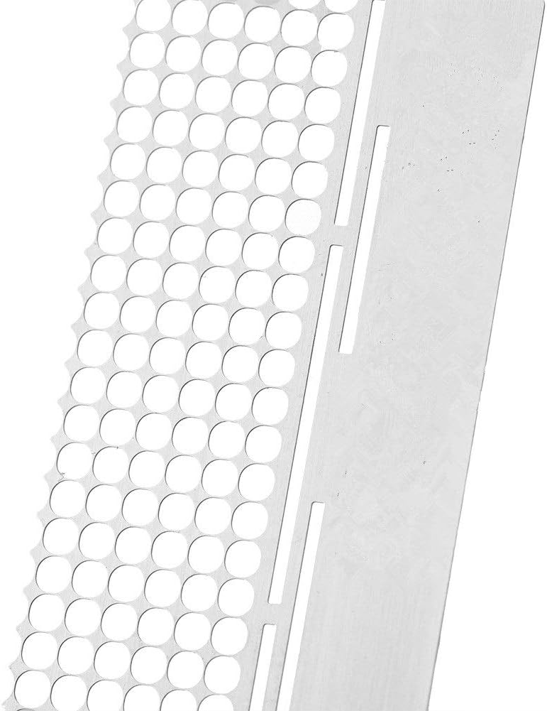 5D Diamond Painting Kit Ruler,Delaman Stainless Steel Diamond Mesh Ruler DIY Drawing Ruler with 216 Blank Grids for Diamond Painting Round Full Drill & Partial Drill