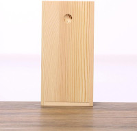 yarlung 4 Pack Unfinished Wood Storage Box with Slide Lid, Vintage Cards Container Small Gift Box for Art Hobbies, DIY Craft, Desktop Bead Organizer, Jewelry Storage