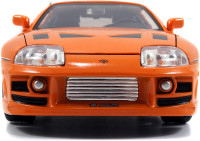 Jada Toys Fast & Furious 1:24 Brian's Toyota Supra Die-cast Car, Toys for Kids and Adults, Orange (97168)