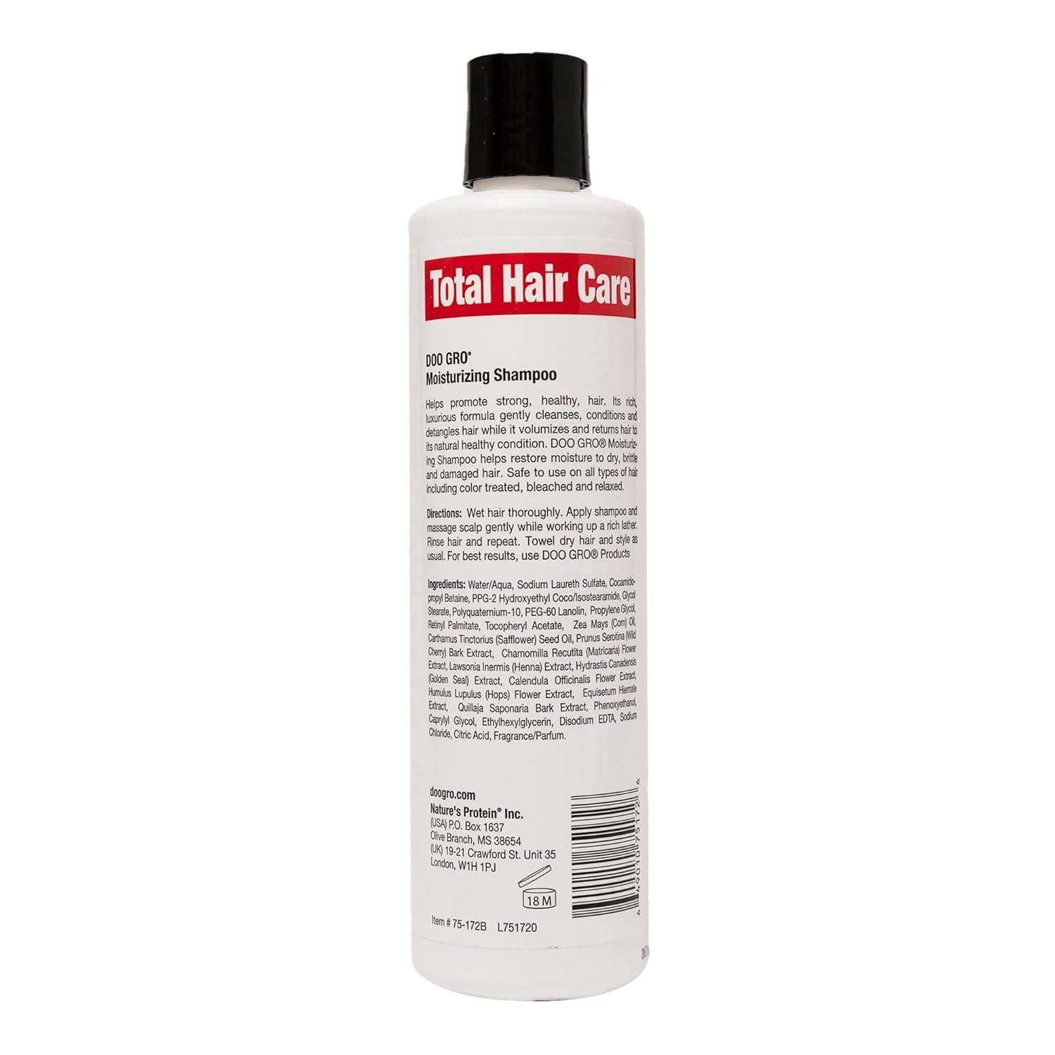 Doo Gro Moisturizing Growth Shampoo, 8 Ounce