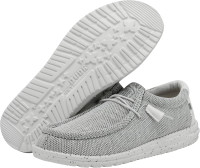 Hey Dude Men's Wally Sox Stone White 12