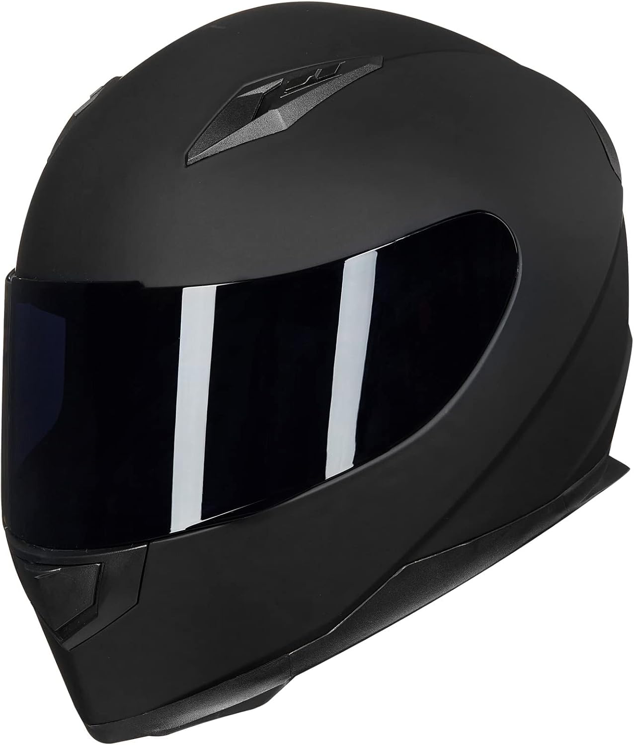 ILM Full Face Motorcycle Street Bike Helmet with Removable Winter Neck Scarf + 2 Visors DOT Model-JK313