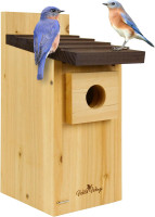 Wild Wings WWCH3 Cedar Blue Bird Box House