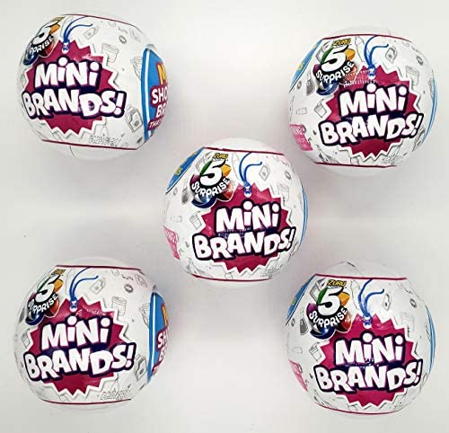 Wholesale 5-Surprise Mini Brands Collectible Capsule Ball by Zuru - 5 ...