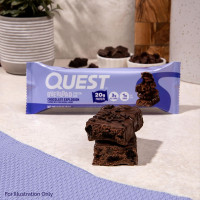 Quest Nutrition Overload Protein Bars, Chocolate Explosion, 20g Protein, 1g Sugar, 3g Net Carbs, Gluten Free, 12 Count