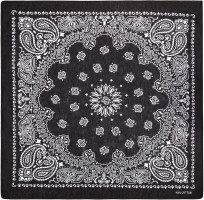Kigeli 10 Packs Extra Large Bandana 27 x 27 Inch Large Cotton Paisley Fine Bandana Square Scarf Headwear for Women Head Face