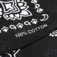 Kigeli 10 Packs Extra Large Bandana 27 x 27 Inch Large Cotton Paisley Fine Bandana Square Scarf Headwear for Women Head Face