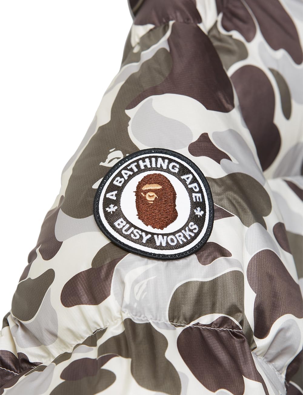 Pre-loved Canada Goose Men's ABC Camo Crofton Puffer Jacket In White Medium White Camo
