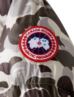 Pre-loved Canada Goose Men's ABC Camo Crofton Puffer Jacket In White Medium White Camo