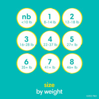 Pampers Baby Diapers - Swaddlers - Size 2, 29 Count, Ultra Absorbent Disposable Infant Diaper Size 2 29