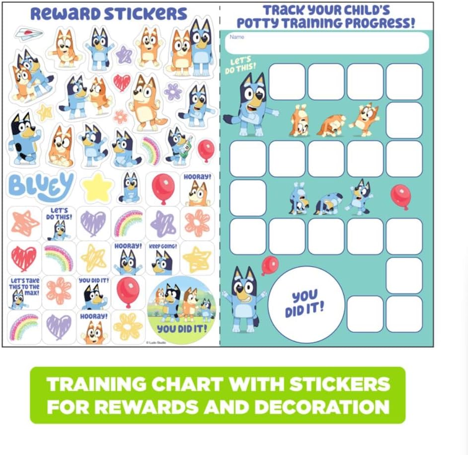 Bluey Playtime Floor Potty Trainer w/Sound