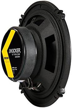 Kicker DSC650 6.5-Inch (160-165mm) Coaxial Speakers, 4-Ohm (Pair)