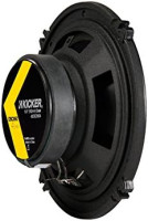 Kicker DSC650 6.5-Inch (160-165mm) Coaxial Speakers, 4-Ohm (Pair)