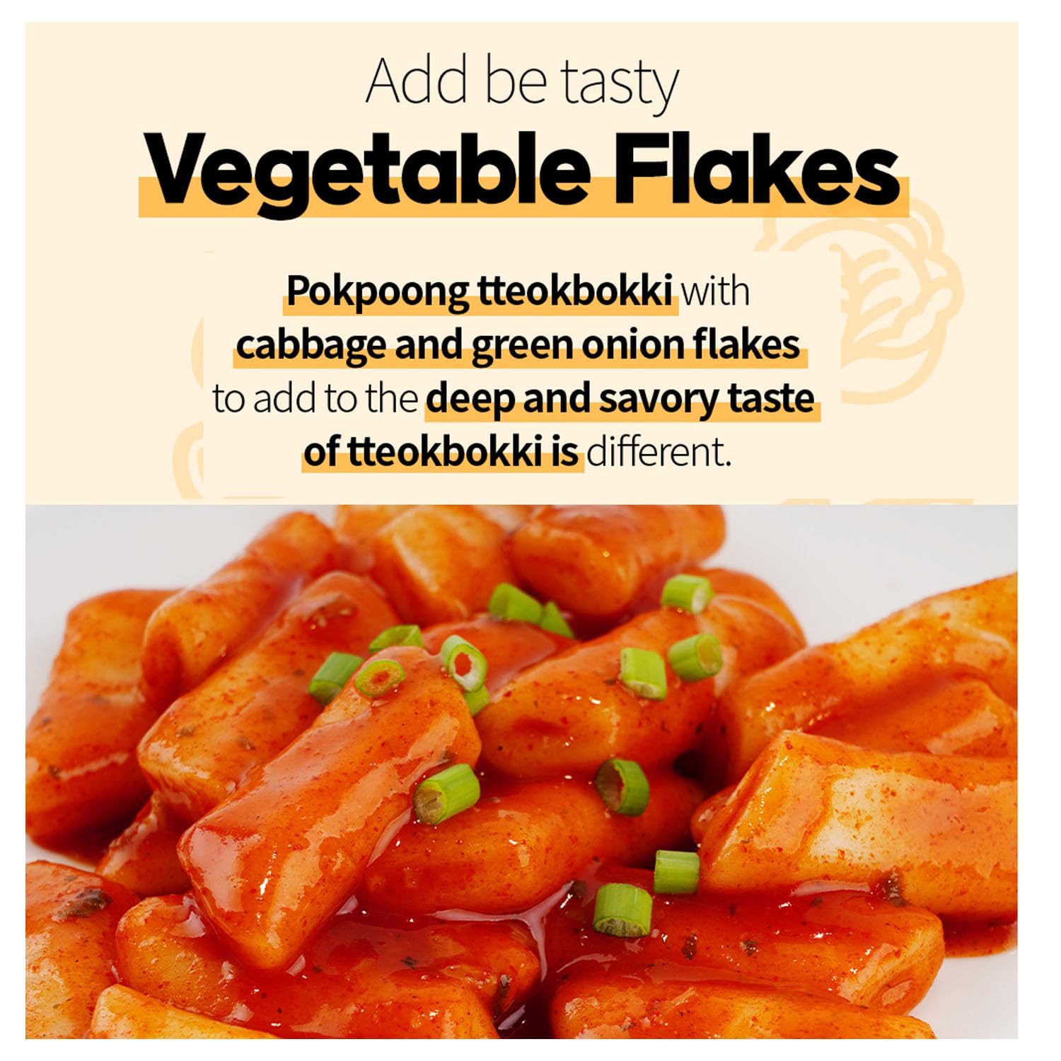 LENITH Pokpoong Instant Korean snack 2 Cups, Sweet and Spicy Sauce tteokbokki in Cup, Original Flavor, Rice cakes 6.2oz. 175g