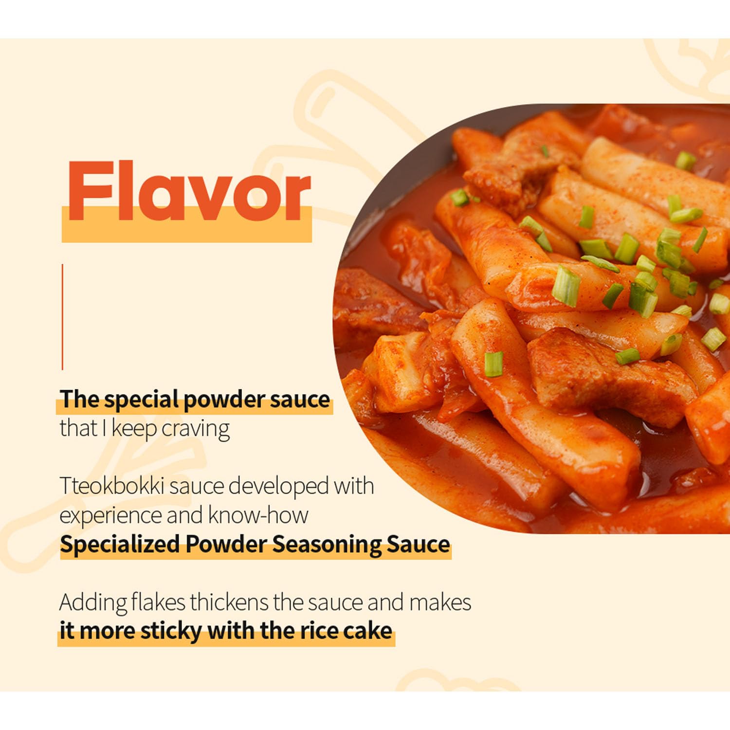 LENITH Pokpoong Instant Korean snack 2 Cups, Sweet and Spicy Sauce tteokbokki in Cup, Original Flavor, Rice cakes 6.2oz. 175g