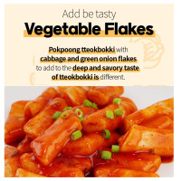 LENITH Pokpoong Instant Korean snack 2 Cups, Sweet and Spicy Sauce tteokbokki in Cup, Original Flavor, Rice cakes 6.2oz. 175g