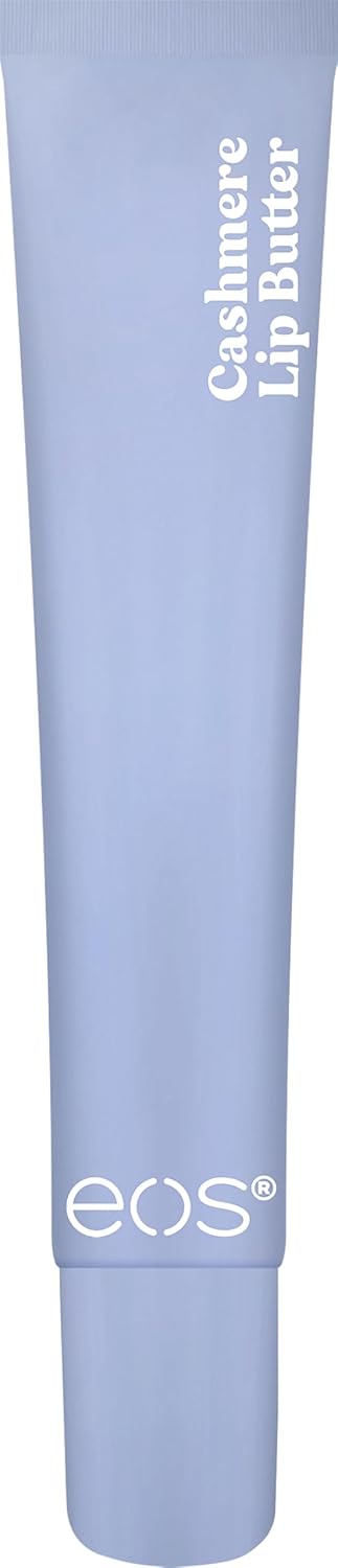 eos Cashmere Lip Butter, Vanilla Cashmere, Plumping Peptides For Smooth Lips, 0.35 fl oz