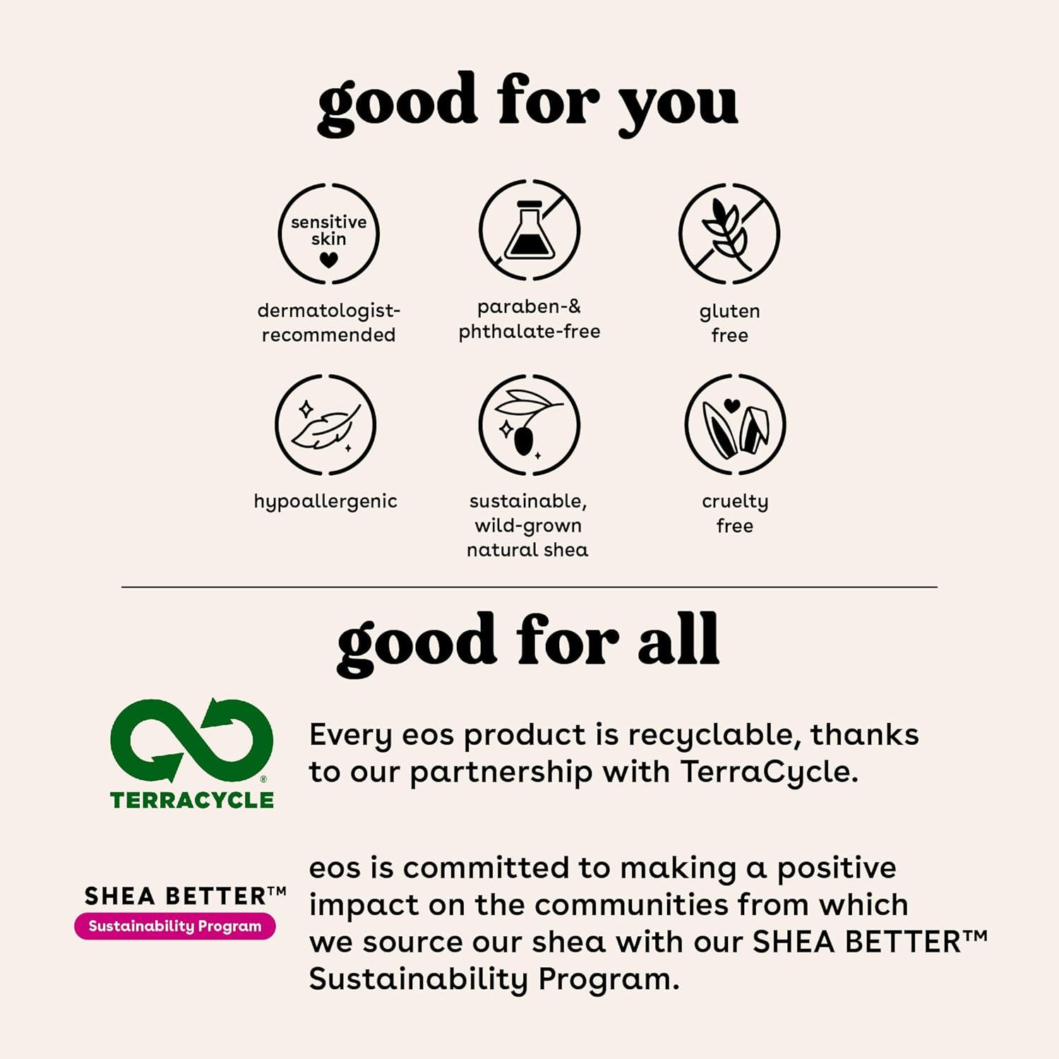 eos Cashmere Lip Butter, Vanilla Cashmere, Plumping Peptides For Smooth Lips, 0.35 fl oz