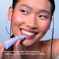 eos Cashmere Lip Butter, Vanilla Cashmere, Plumping Peptides For Smooth Lips, 0.35 fl oz