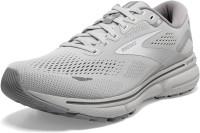 Brooks Women's Ghost 15 Neutral Running Shoe 9.5 Oyster/Alloy/White