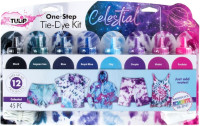 Tulip One-Step Tie-Dye Kit One-Step 8 Color Kit Tie Dye, Celestial