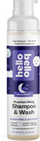 Hello Bello Nighttime Shampoo and Body Wash, Gentle Hypoallergenic Formula for Babies and Kids, Vegan and Cruelty-Free, Sweet Sleep Scented, 10 fl oz