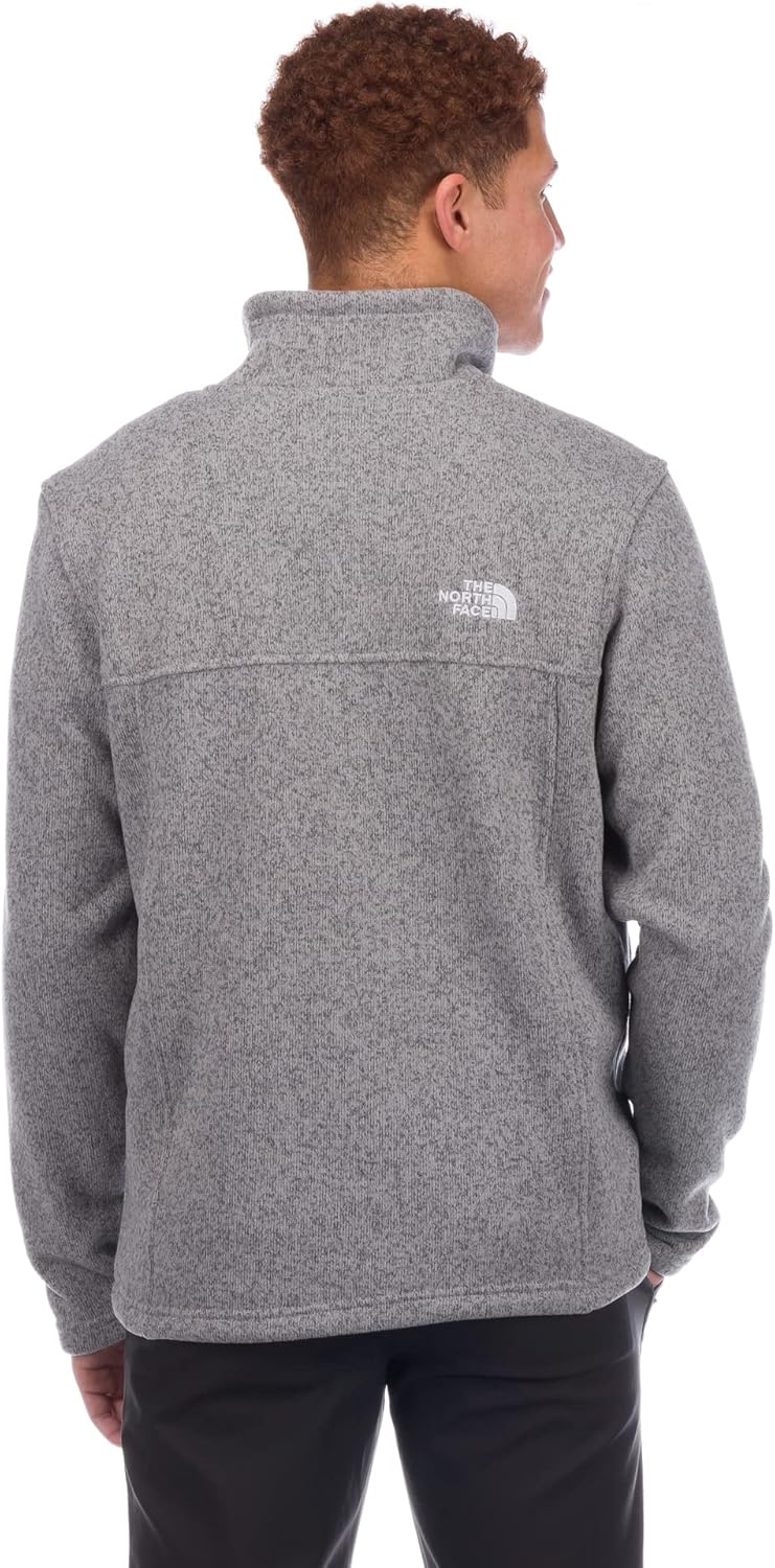 THE NORTH FACE Men's Tsillan ¼ Zip Sweatshirt Medium Meld Grey Heather