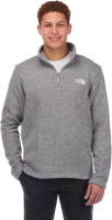THE NORTH FACE Men's Tsillan ¼ Zip Sweatshirt Medium Meld Grey Heather