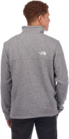 THE NORTH FACE Men's Tsillan ¼ Zip Sweatshirt Medium Meld Grey Heather